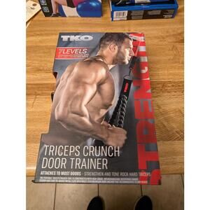 TKO 7 Levels Triceps Crunch Door Trainer Resistance Bands